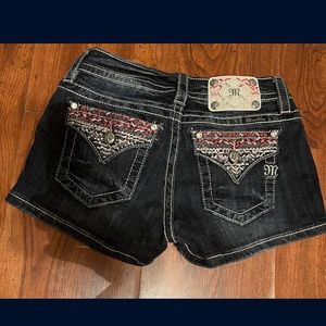 Denim Miss me shorts waist 27
